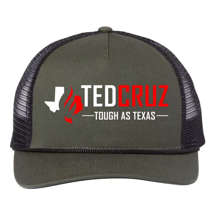 Ted Cruz Tough As Texas Retro Rope Trucker Hat Cap