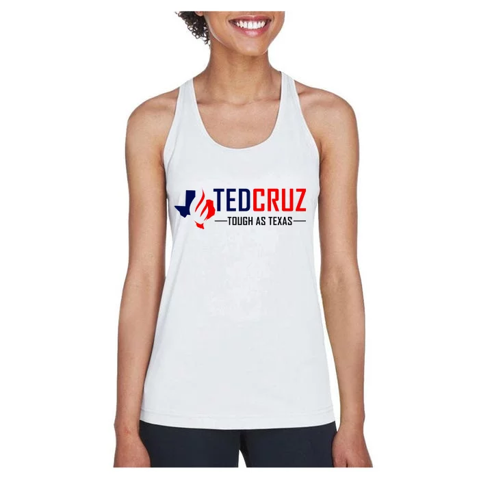 Ted Cruz Tough As Texas Women's Racerback Tank