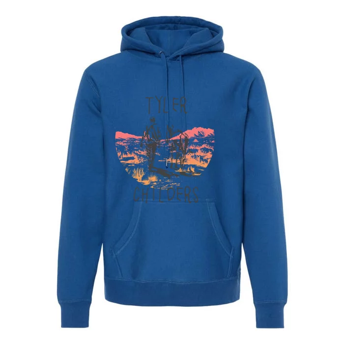 Tyler Ers Desert Walk Great Gift Premium Hoodie