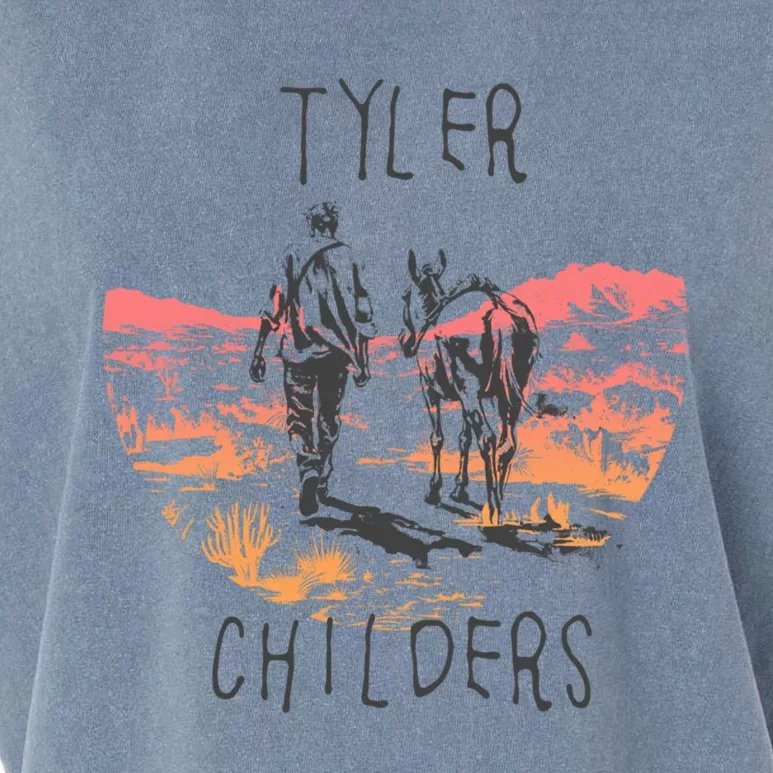 Tyler Ers Desert Walk Great Gift Garment-Dyed Women's Muscle Tee