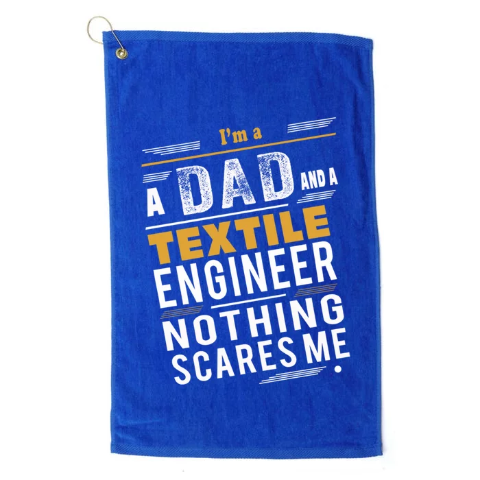 Textile Engineer Dad Gift Platinum Collection Golf Towel