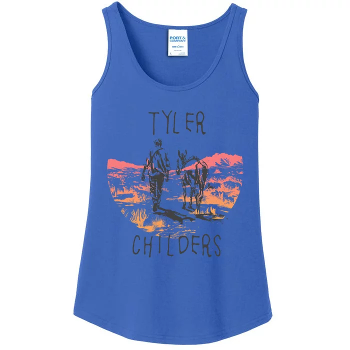 Tyler Ers Desert Walk Gift Ladies Essential Tank