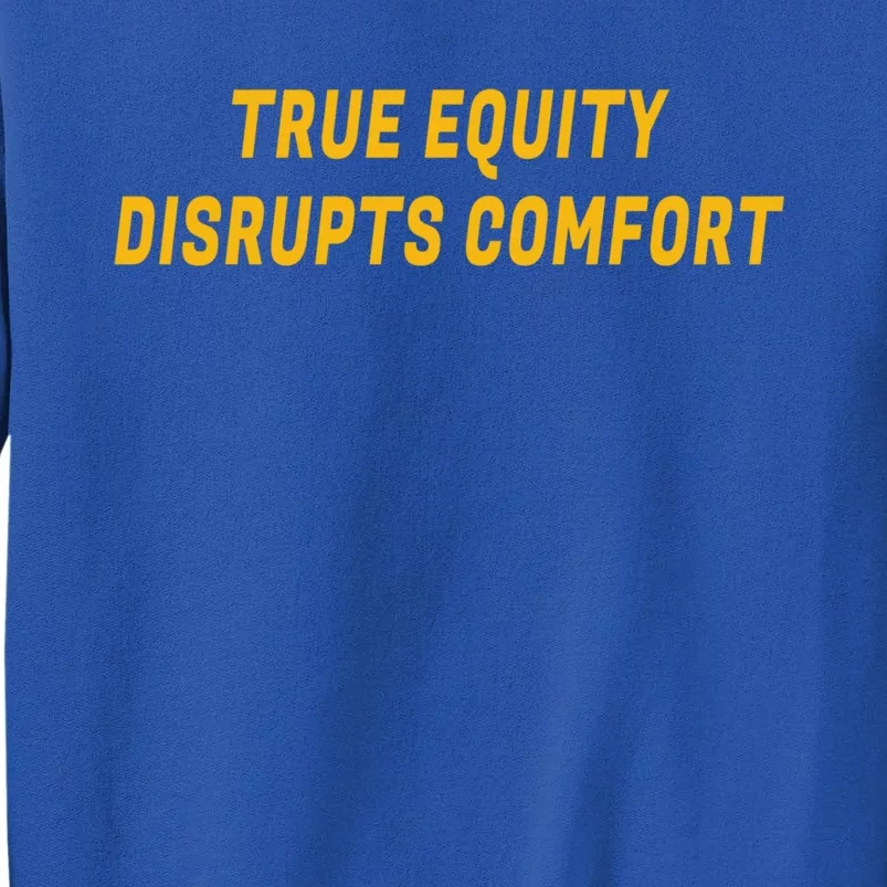 True Equity Disrupts Comfort Usa Politic Vs Truth Protest Gift Tall Sweatshirt