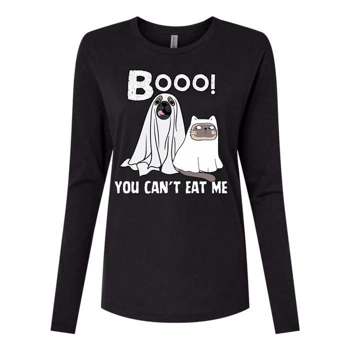 TheyRe Eating Dogs And Cats And Pets Funny Halloween 2024 Womens Cotton Relaxed Long Sleeve T-Shirt