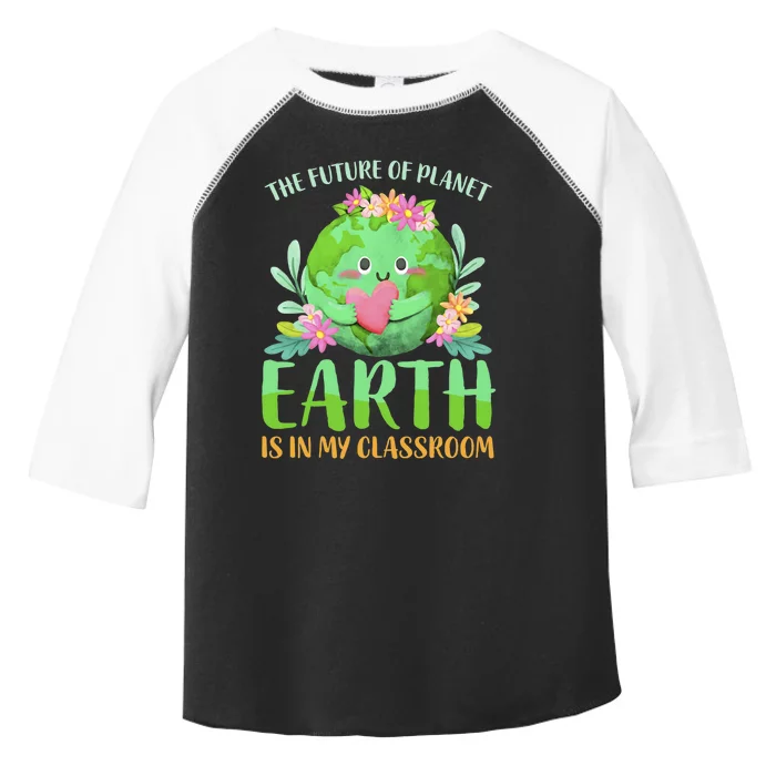 Teachers Earth Day 2022 Classroom Funny Toddler Fine Jersey T-Shirt