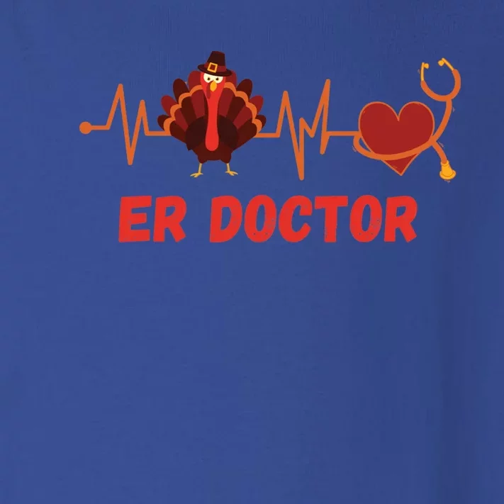 Thanksgiving Er Doctor Heartbeat Stethoscope Turkey Medical Gift Toddler Long Sleeve Shirt