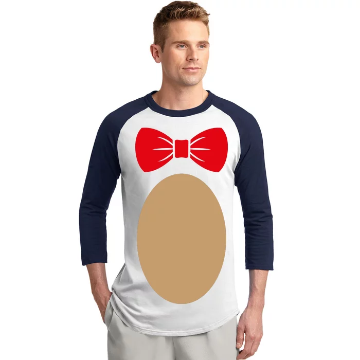 Teddy Bear Costume Baseball Sleeve Shirt