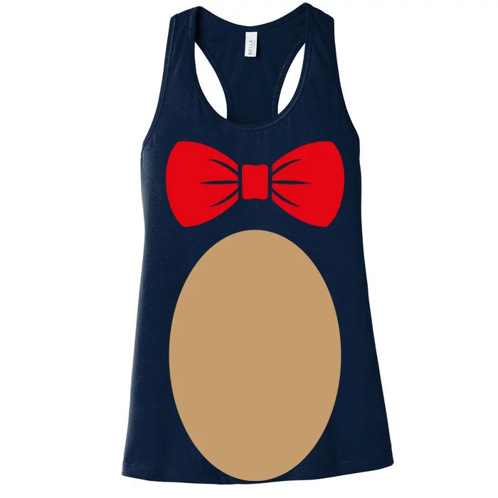 Teddy Bear Costume Women's Racerback Tank