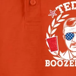 Teddy Boozedevelt USA Beer Party Dry Zone Grid Performance Polo