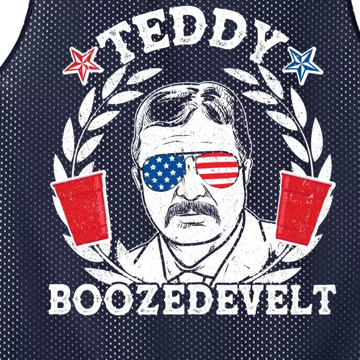 Teddy Boozedevelt USA Beer Party Mesh Reversible Basketball Jersey Tank