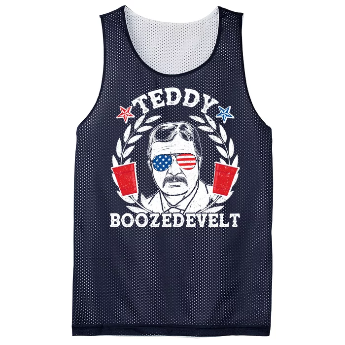 Teddy Boozedevelt USA Beer Party Mesh Reversible Basketball Jersey Tank