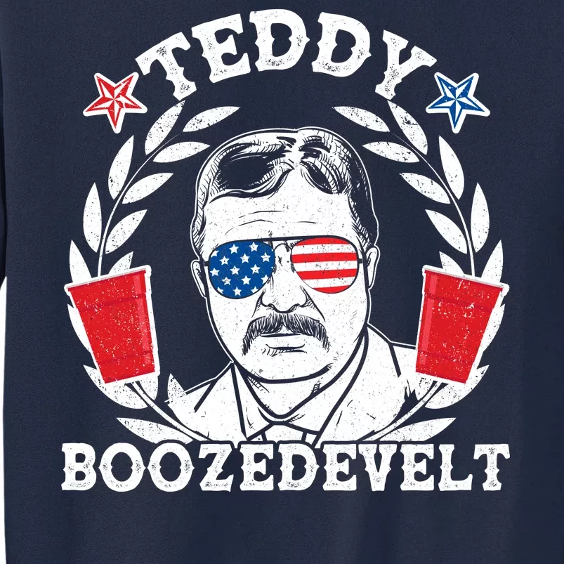 Teddy Boozedevelt USA Beer Party Tall Sweatshirt