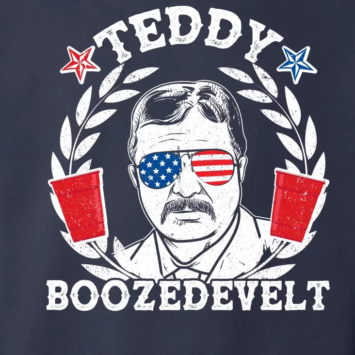 Teddy Boozedevelt USA Beer Party Toddler Hoodie