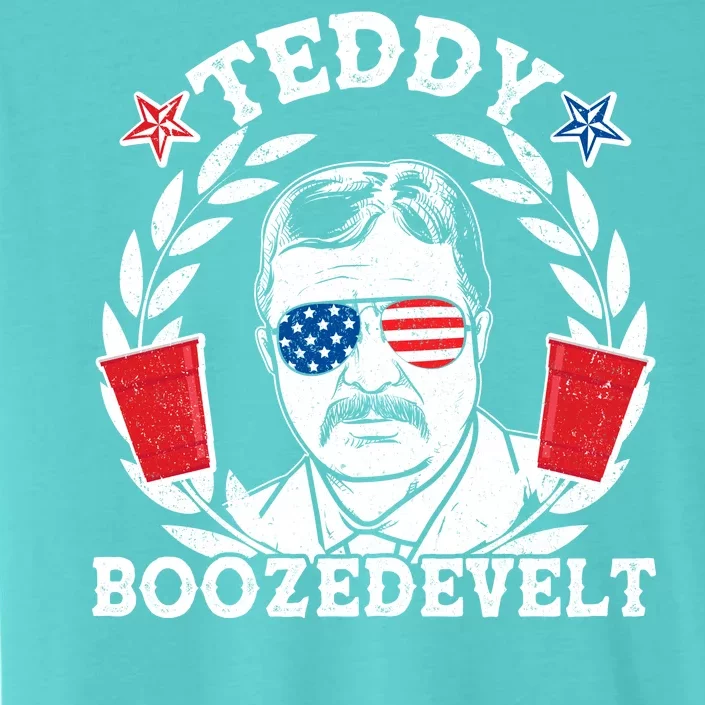 Teddy Boozedevelt USA Beer Party ChromaSoft Performance T-Shirt