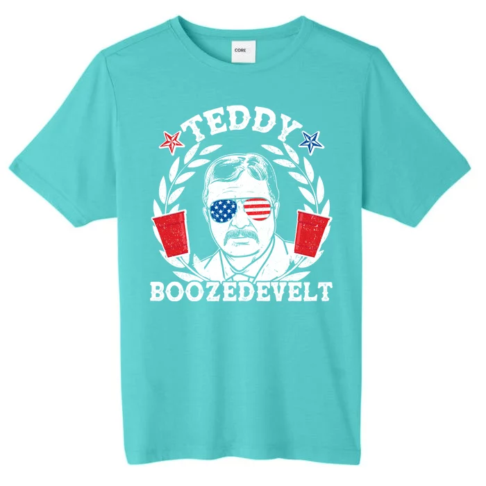 Teddy Boozedevelt USA Beer Party ChromaSoft Performance T-Shirt