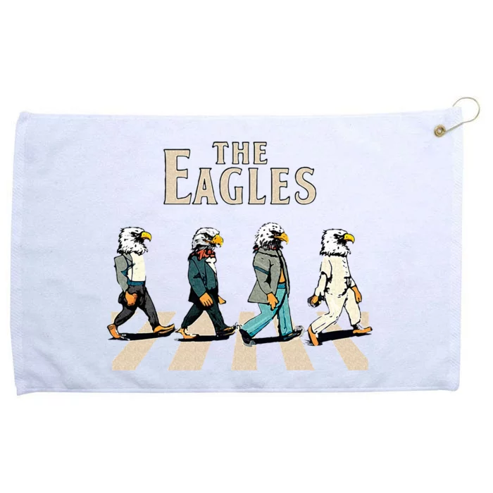 The Eagles Eagles Flying Birds Inspirational Music Bands Grommeted Golf Towel