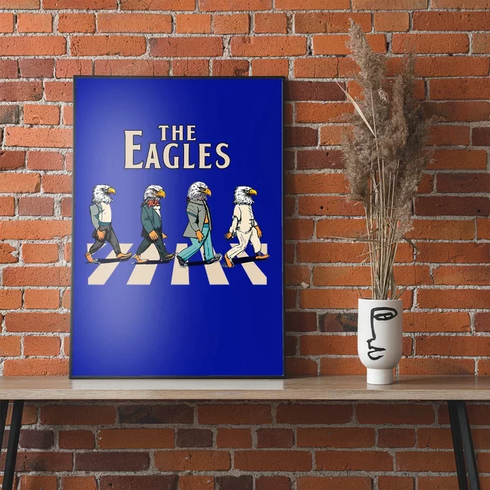 The Eagles_ Eagles Flying Birds Inspirational Music Bands Poster