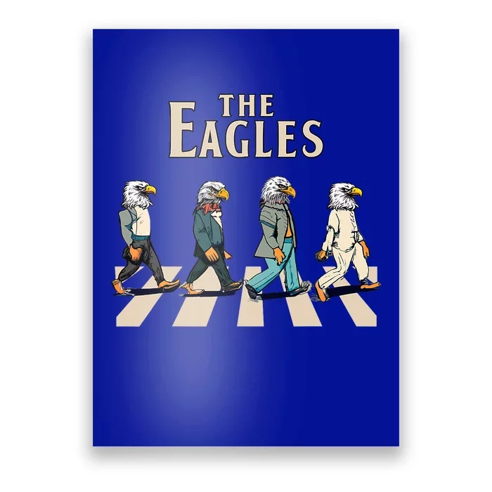 The Eagles_ Eagles Flying Birds Inspirational Music Bands Poster