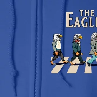 The Eagles_ Eagles Flying Birds Inspirational Music Bands Full Zip Hoodie