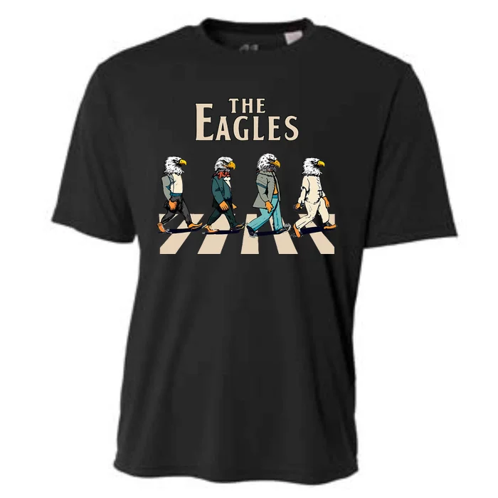 The Eagles Eagles Flying Birds Inspirational Music Bands Cooling Performance Crew T-Shirt