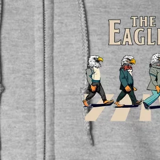 The Eagles_ Eagles Flying Birds Inspirational Music Bands Full Zip Hoodie