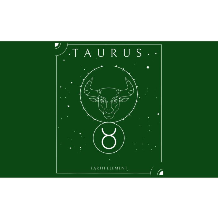 Taurus Earth Element Zodiac Bumper Sticker