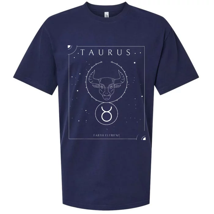 Taurus Earth Element Zodiac Sueded Cloud Jersey T-Shirt