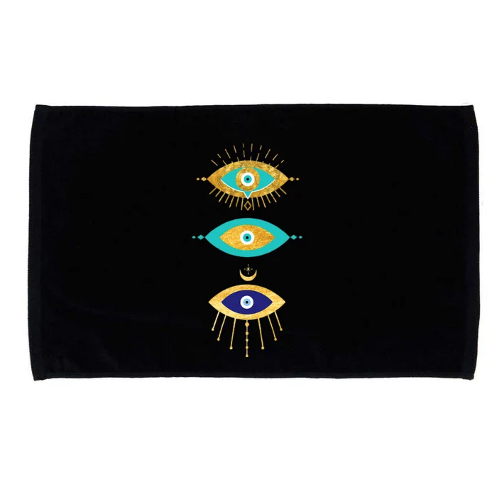 The Evil Eye Curse Protection Microfiber Hand Towel