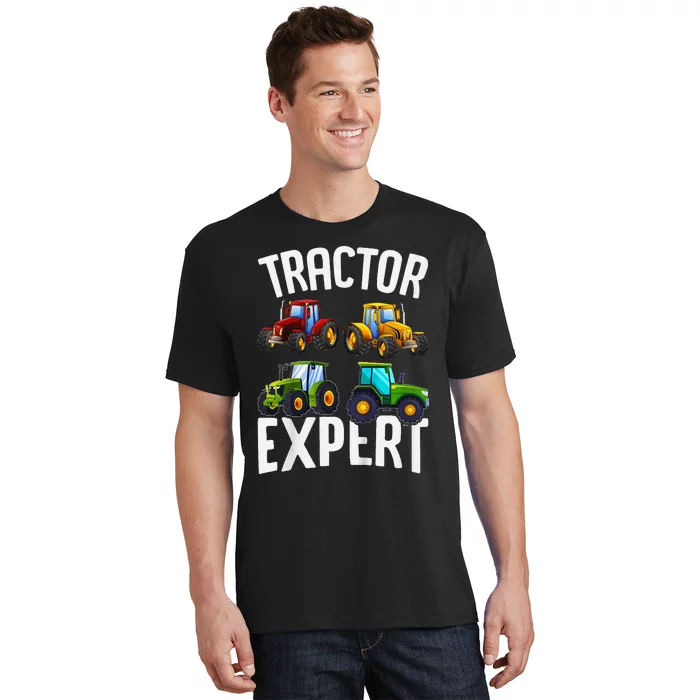 Tractor Expert Funny Tractors T-Shirt