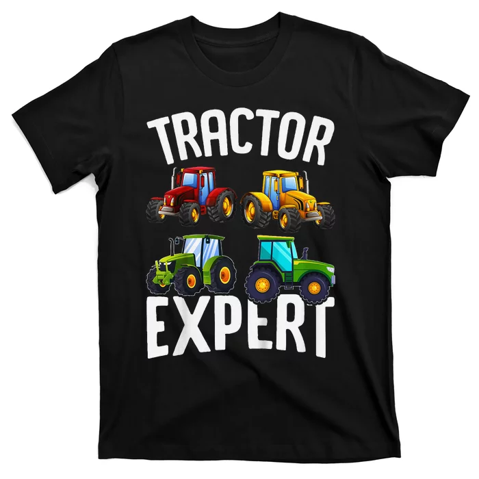 Tractor Expert Funny Tractors T-Shirt