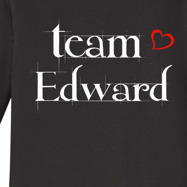 Team Edward Forks Washington La Push Baby Baby Long Sleeve Bodysuit