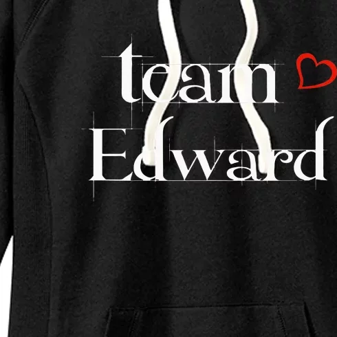 Team Edward Forks Washington La Push Baby Women's Fleece Hoodie