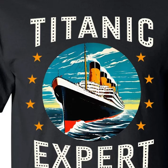 Titanic Expert Funny Rms Titanic Birthday Tall T-Shirt