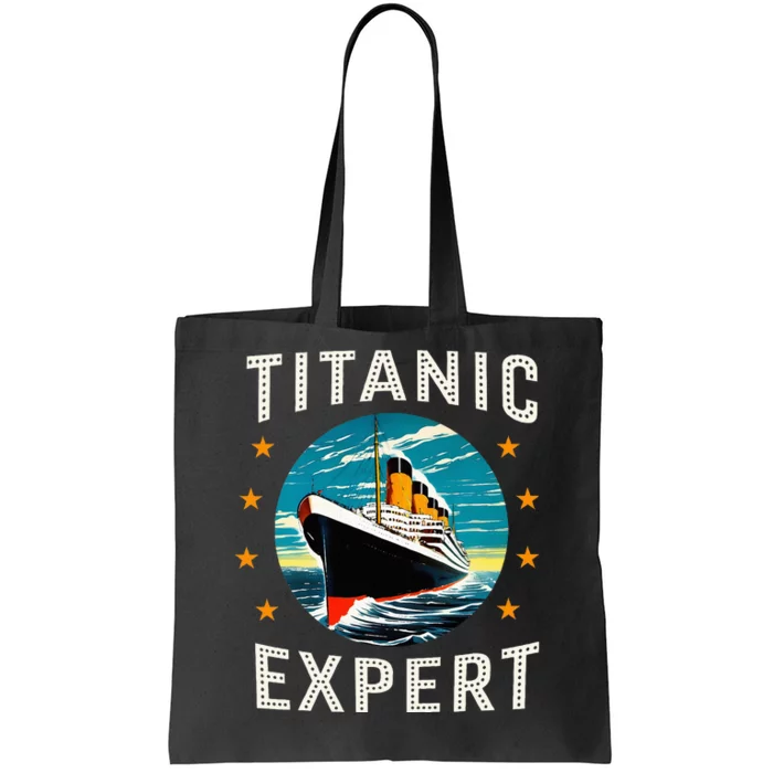 Titanic Expert Funny Rms Titanic Birthday Tote Bag