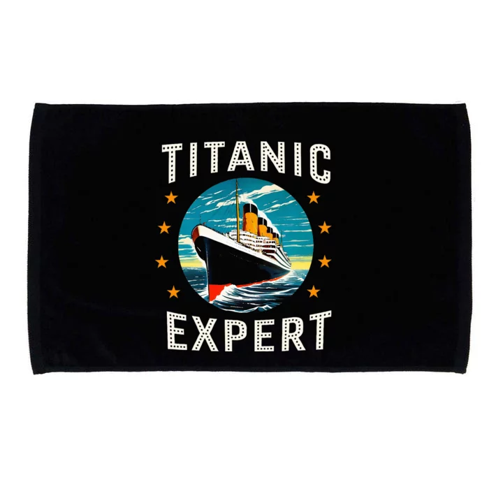 Titanic Expert Funny Rms Titanic Birthday Microfiber Hand Towel