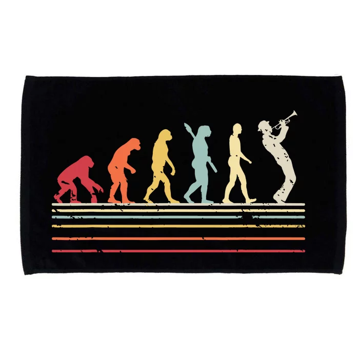 Trumpet Evolution For Trumpet Player Microfiber Hand Towel