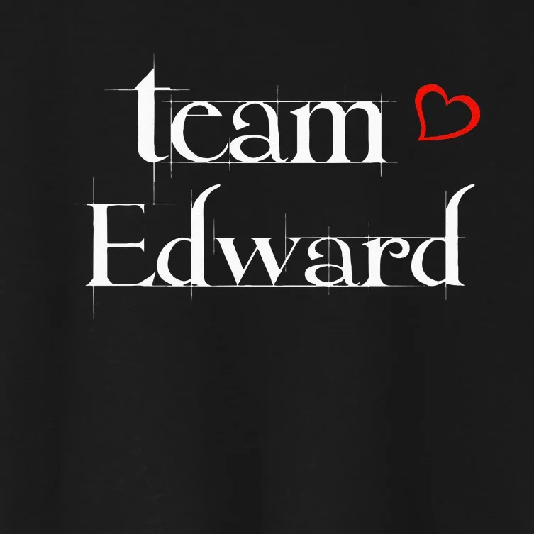 Team Edward Forks Washington La Push Baby Women's Crop Top Tee