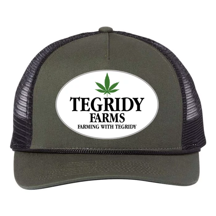 Tegridy Farms Retro Rope Trucker Hat Cap