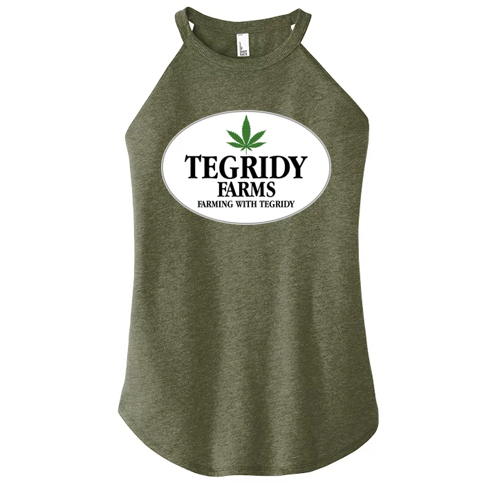 Tegridy Farms Women’s Perfect Tri Rocker Tank