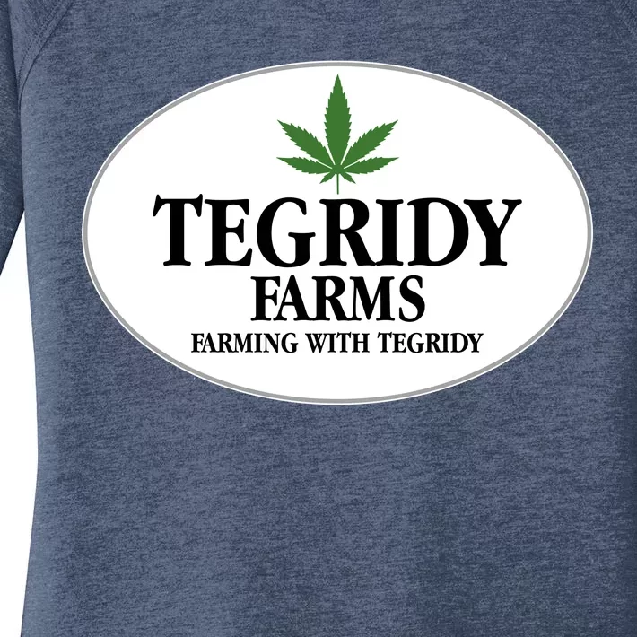 Tegridy Farms Women's Perfect Tri Tunic Long Sleeve Shirt