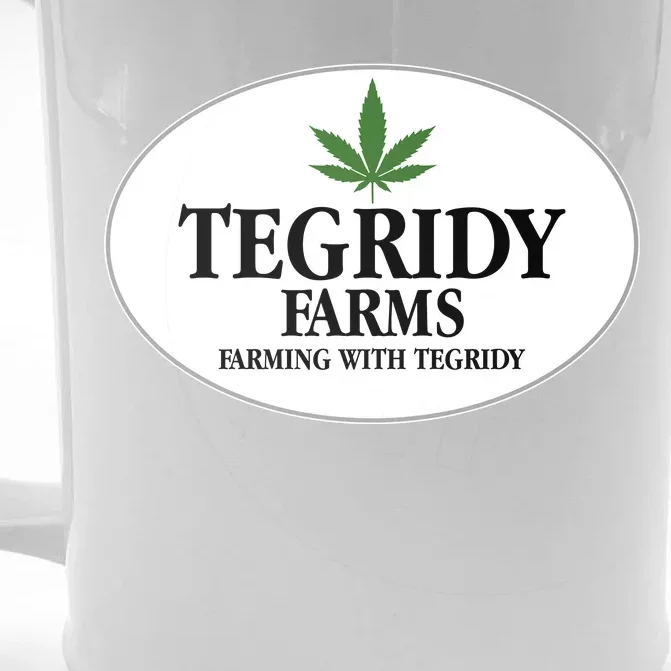 Tegridy Farms Front & Back Beer Stein