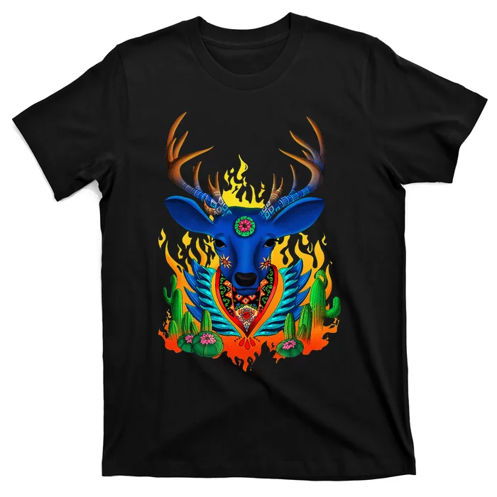 Third Eye Huichol Deer T-Shirt