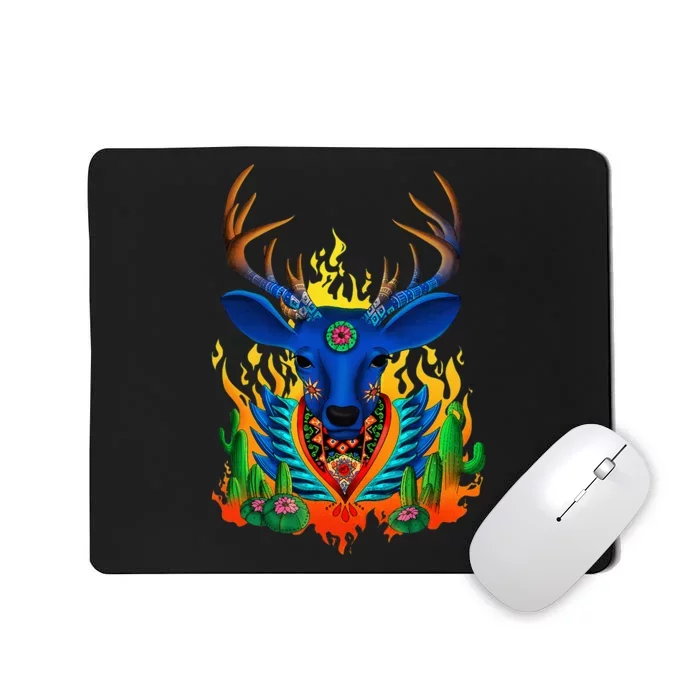 Third Eye Huichol Deer Mousepad