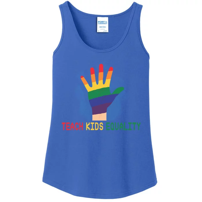 Teach Equality Hu Rights Feminism Gift Ladies Essential Tank