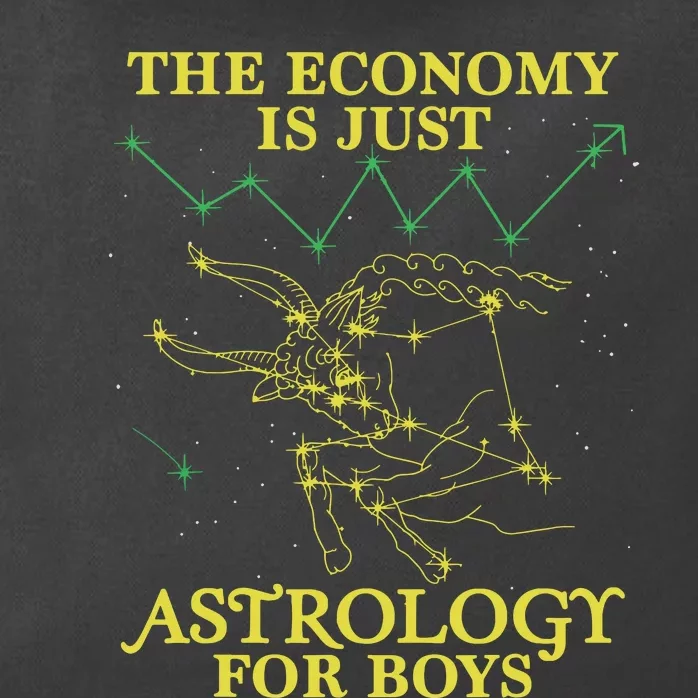 The Economy Is Just Astrology For Boy Zip Tote Bag