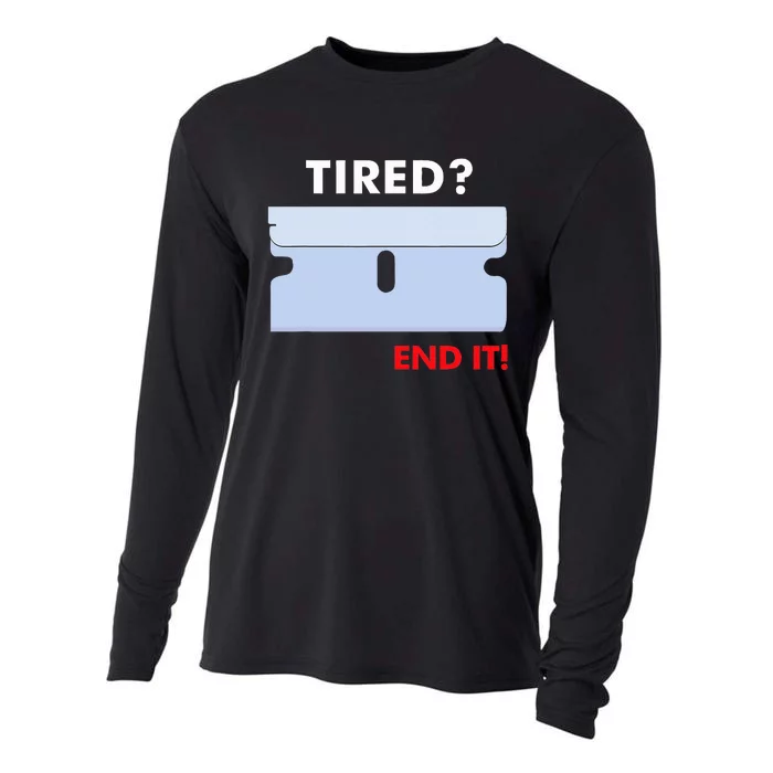 Tired End It New Cooling Performance Long Sleeve Crew