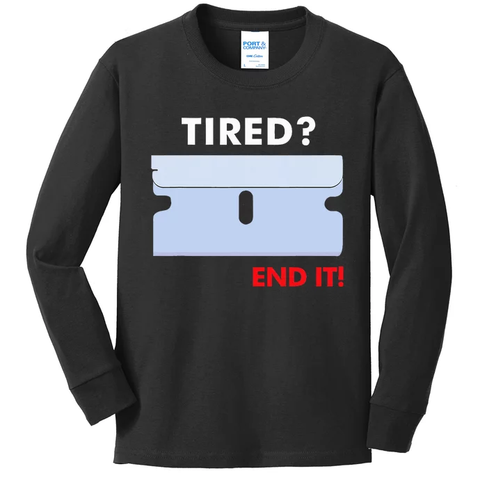 Tired End It New Kids Long Sleeve Shirt