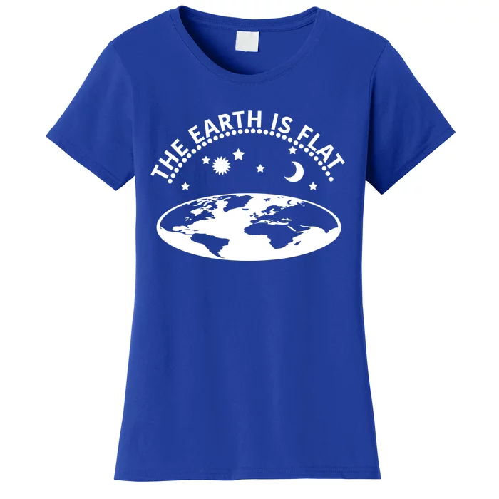 The Earth Is Flat Gift Women's T-Shirt