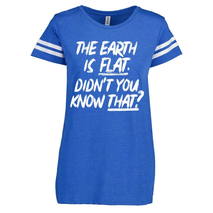 The Earth Is Flat DidnT You Know That Yoongi Flat Earth Enza Ladies Jersey Football T-Shirt