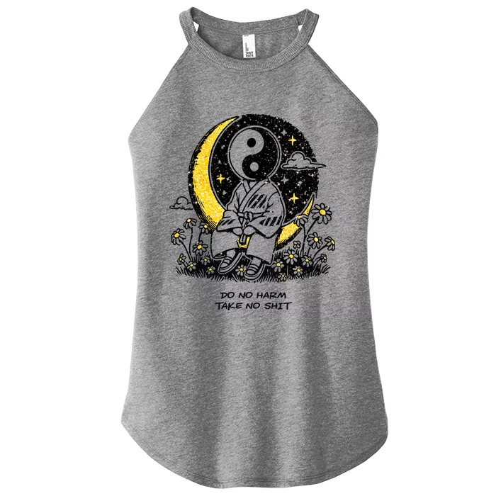 Third Eye Kingdom Do No Harm Take No Shit Women’s Perfect Tri Rocker Tank